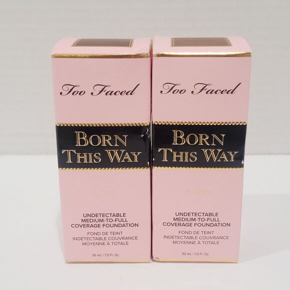 Too Faced Born This Way Undetectable Medium to Full Foundation 1.0 Oz TIRAMISU - Picture 5 of 12
